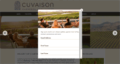 Desktop Screenshot of cuvaison.com
